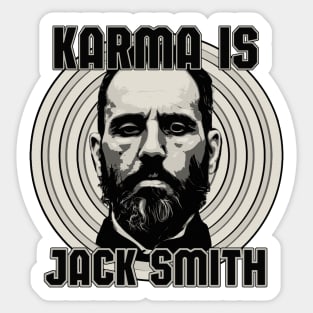 Jack Smith Karma Sticker